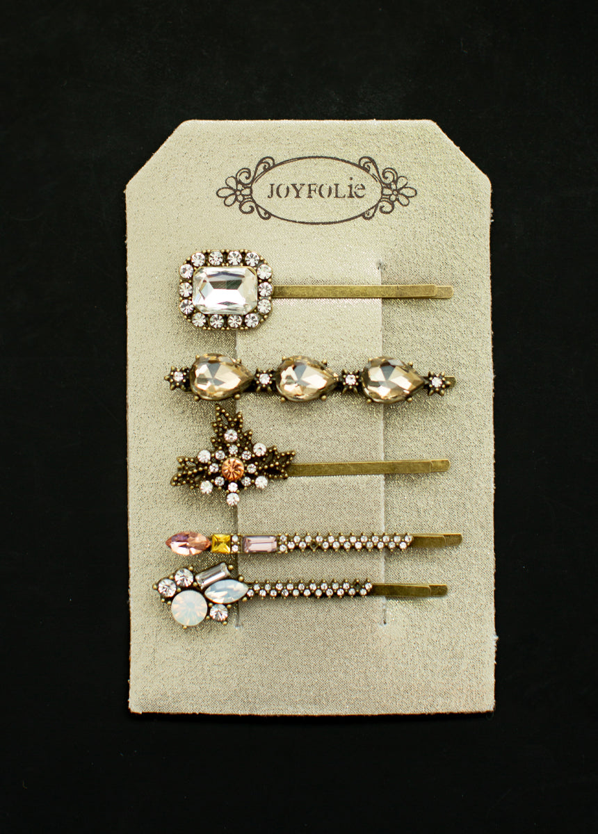 Women Jaylen Barrette Set in Antique Brass Multi