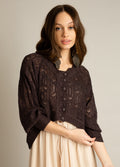 Women Jelana Sweater in Black Coffee