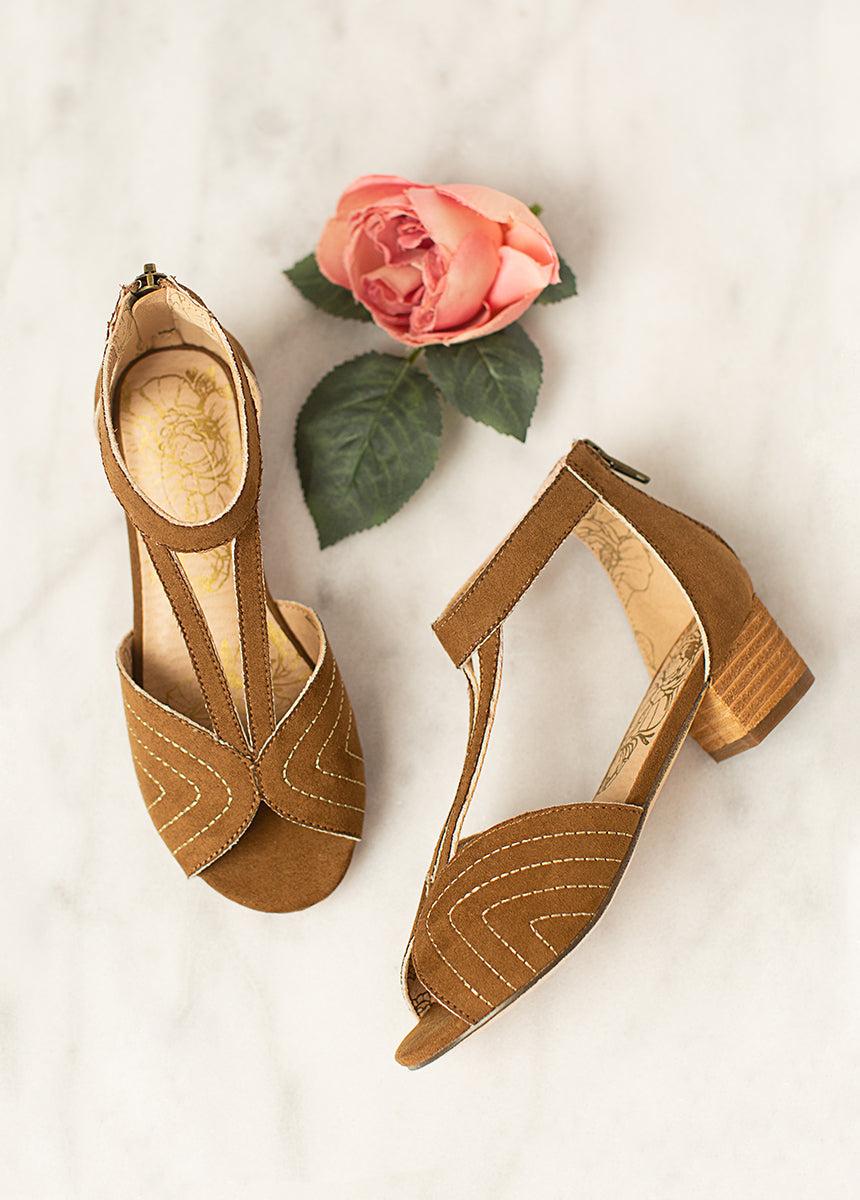 Women Jasmini Heel in Nutmeg