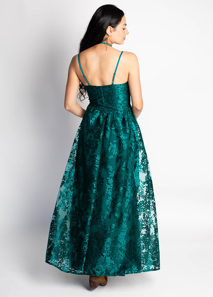 Women Holli Dress in Ocean Teal