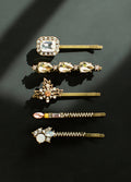 Women Jaylen Barrette Set in Antique Brass Multi