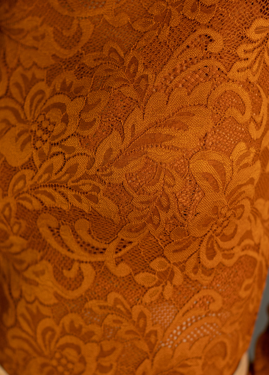 Women Iris Top in Spice